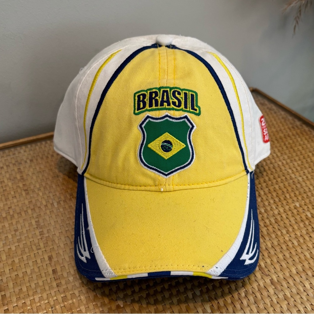 Fifa 2010 World Cup Brasil cap / hat new with tags adult size adjustable